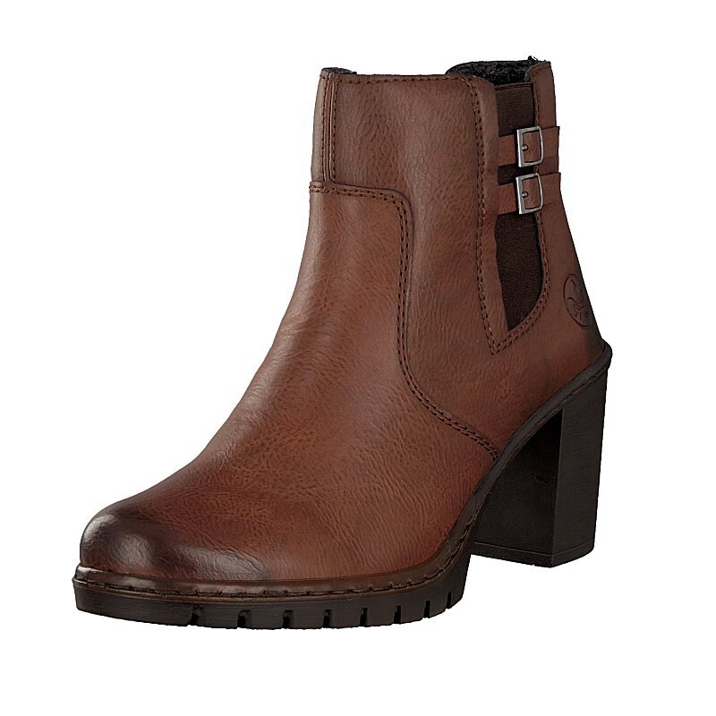 Botins Rieker Y2569-24 Para Mulher - Marrom